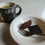 ノンナアンドシディショップ - 珈琲・チョコ（ジャンドゥイオッティ＆Arriba）セット