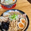 Ramen Eboshi - 手前特製にぼしミソ、奥にぼしミソ