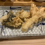 Tempura Saki Tei - 天ぷら定食その2