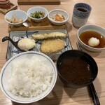 天ぷら さき亭 - 天ぷら定食その1