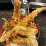 豪快立ち寿司 - 天丼