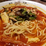 Ginza Tenryuu - 麺の表情など。