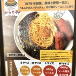 からめ亭 - スパのサイズ一覧表