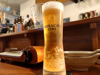 Lamb Lamb Dining - まずはビール☆SORACHI1984で