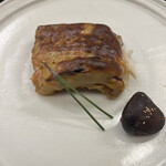 赤坂 菊乃井 - 昼懐石１５７３０円。からす鰈南部焼き。胡麻と山椒を合わせたペーストを塗ってあります。ふんわりと焼き加減良く、とても美味しかったです。