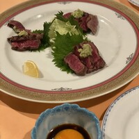 ステーキハウス キッチンリボン - 牛肉のたたき