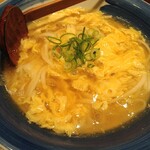 手延べうどん 水山 - たまご餡かけうどん