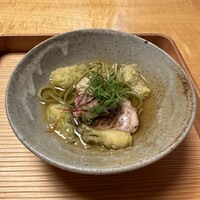 宮川町　水簾 - 鴨南蛮そば