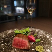 佐賀牛 Sagaya 銀座 -  ＊焼き物
                    　佐賀牛ランプステーキ　無農薬サラダ仕立て