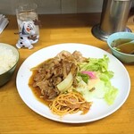 中華大将 - 焼肉定食　600円