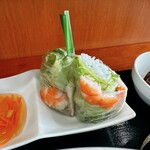 ベトナム料理店 ノンラー - 生春巻き