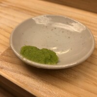 鮨処 凜 - 大将ご厚意の追加本わさびで日本酒を飲む喜び♡