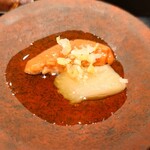 島津 - 帆立の卵巣と精巣