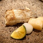 島津 - 東京湾小柴の太刀魚の塩焼き