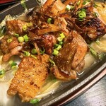 地酒一献 焼鳥 米の花 - 冬野菜と地鶏の蒸し焼き御膳（1300円）