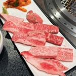 Yakiniku ao - A3和牛焼肉ランチ（1300円）