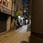 めん和正 - 外観　平日20時30分ころ