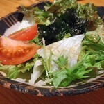 鳥専 一保 - 野菜サラダ