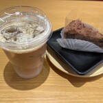 Sushiro - アイスカフェラテとショコラケーキリッチ