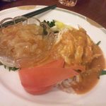 静岡四川飯店 - 2014.1. クラゲと棒棒鶏（\2,200）