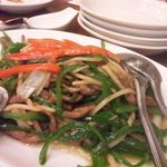 静岡四川飯店 - 2014.1. 豚チンジャオ（\1,900）