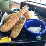 漁師料理 かなや - ミックスフライ定食