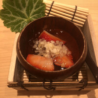 一㐂 - 意外性のあるデザートでした