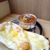 Rumbini Fudo Kafe - マトンカレー 1320円 黄色いのが溶けたバター♩