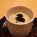 別邸 壽 - 白エビと蓮根の茶碗蒸し