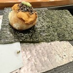 日本料理　花木鳥 - 帆立と雲丹