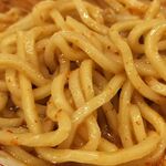 蒙古タンメン中本 - 麺アップ