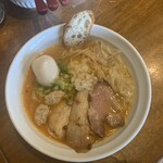 はりけんラーメン - 鶏そば　930円 特製トッピング　300円 ワンタン　200円