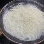 釜揚げうどん 戸隠 - 釜揚げうどん（並）　750円