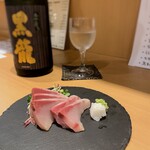 酒と肴 粋酔 - 寒ブリ刺身