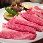 肉の郷 ちべ - すき煮ランチ  1280円