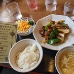 中華食堂 コウチン - 週替わりランチの中華風焼肉