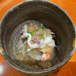 銀座 しのはら - 豪華な煮凝り加減酢の酢の物