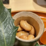 銀座 しのはら - この大豆炊きが最高
