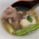 銀座 しのはら - スッポンと熊　濃厚な鍋