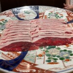 銀座 しのはら - 鍋用の月の輪熊