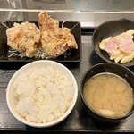 海王丸 - 唐揚げ定食 (500円)