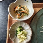 さくらみち - 小鉢と漬物