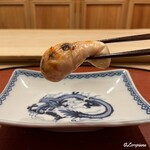 御料理 寺沢 - とら河豚の焼白子