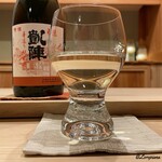 御料理 寺沢 - 悦 凱陣 純米酒