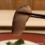 御料理 寺沢 - 赤海鼠の茶ぶり