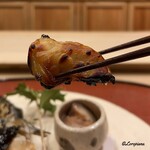 御料理 寺沢 - 河豚の粕漬焼