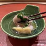 御料理 寺沢 - 熊肉と木の芽