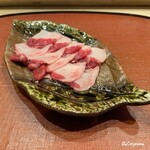 御料理 寺沢 - 熊肉のしゃぶしゃぶ