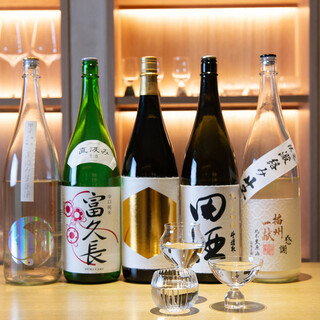 We offer carefully selected sake, wine, and Medicinal Food tea ◆Sake pairing also available