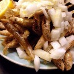 大衆料理　川治 - ワカサギ唐揚げ